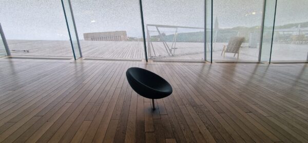 Inside view of the Oodi Central Library in Helsinki